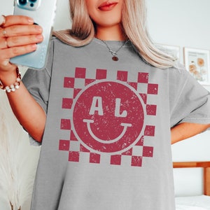 Comfort Colors Alabama Shirt, Retro Alabama Tshirt, Alabama Gifts