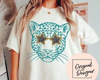 Comfort Colors Jaguars Mascot Shirt, Unisex Jaguars Tee, Gift for Jaguars Fan