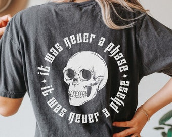 Elder Emo With Comfort Colors Elder Emo Shirt Elder Emo Tee Emo Gift Emo Concert Tee Emo Kid Shirt Goth Tee Concert Shirt Millenial