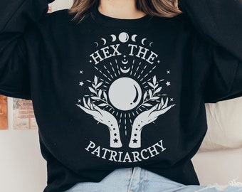 Womens Rights Sweatshirt, Reproductive Rights, Prochoice Shirt, Womens Rights Halloween Tee, Witchy Shirt, Abortion Ban, Trendy Black Print