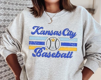 Kansas City Baseball Sweatshirt Unisex Crewneck