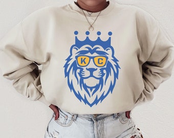 Kansas City Baseball Sweatshirt Kansas City Crewneck Game Day Apparel Unisex Crewneck