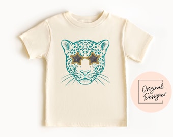 Kids Jaguars Shirt Jaguar Mascot Shirt Gift for Jaguars Fan Unisex Jaguars Tee Youth Jaguars Shirt