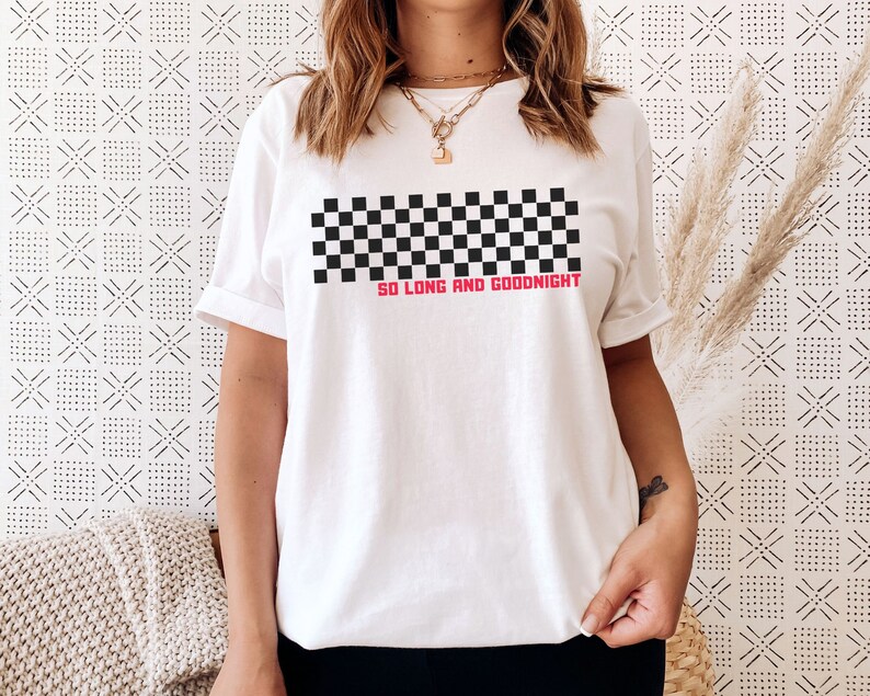 So Long and Goodnight Elder Emo Shirt Elder Emo Tee Emo Gift Emo Concert Tee Emo Shirt Goth Tee Concert Shirt Millenial Gift for Millenial White