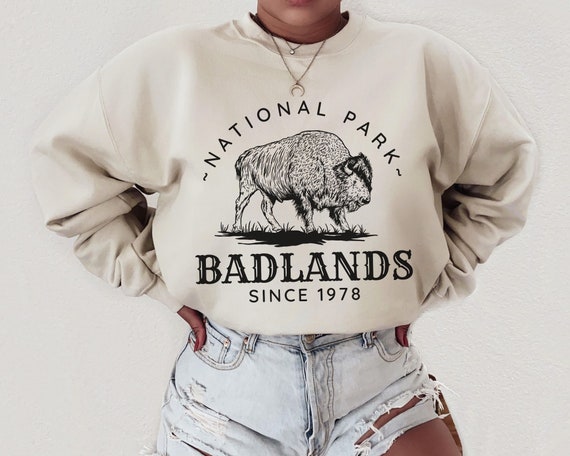 Badlands National Park Sweatshirt Badlands Sweatshirt Badlands South Dakota Sweatshirt Badlands National Park Shirt Outdoorsy Sweatshirt