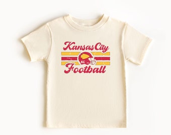 Toddler Kansas City Football Shirt 2T-5T Kansas City Tee