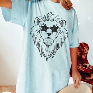 Comfort Colors Lions Shirt, Lions Mascot Shirt, Unisex Tee Game Day ...