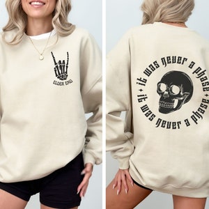 Elder Emo Sweatshirt, Elder Emo Shirt Sand