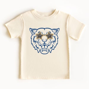 Toddler Blue and Gold Bobcats Shirt