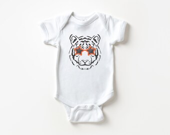 Infant Tiger Bodysuit, Tigers Mascot Infant Bodysuit
