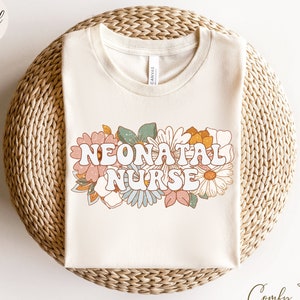 Retro NICU Nurse Shirt, Nicu Nurse Shirt, Pediatric Nurse Gift, Nurse Appreciation Gift, Neonatal Nurse Shirt, Nurse Shirt