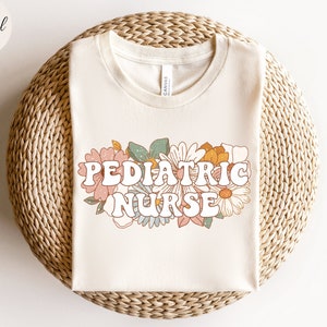 Retro Pediatric Nurse Shirt, Pediatric Nurse Shirt, Pediatric Nurse Gift, Nurse Appreciation Gift, Peds Nurse Shirt