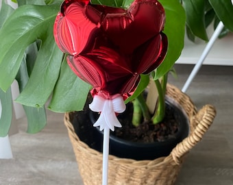 Mini Red Heart Balloon Add On To Any Order | Mother’s Day Gifts