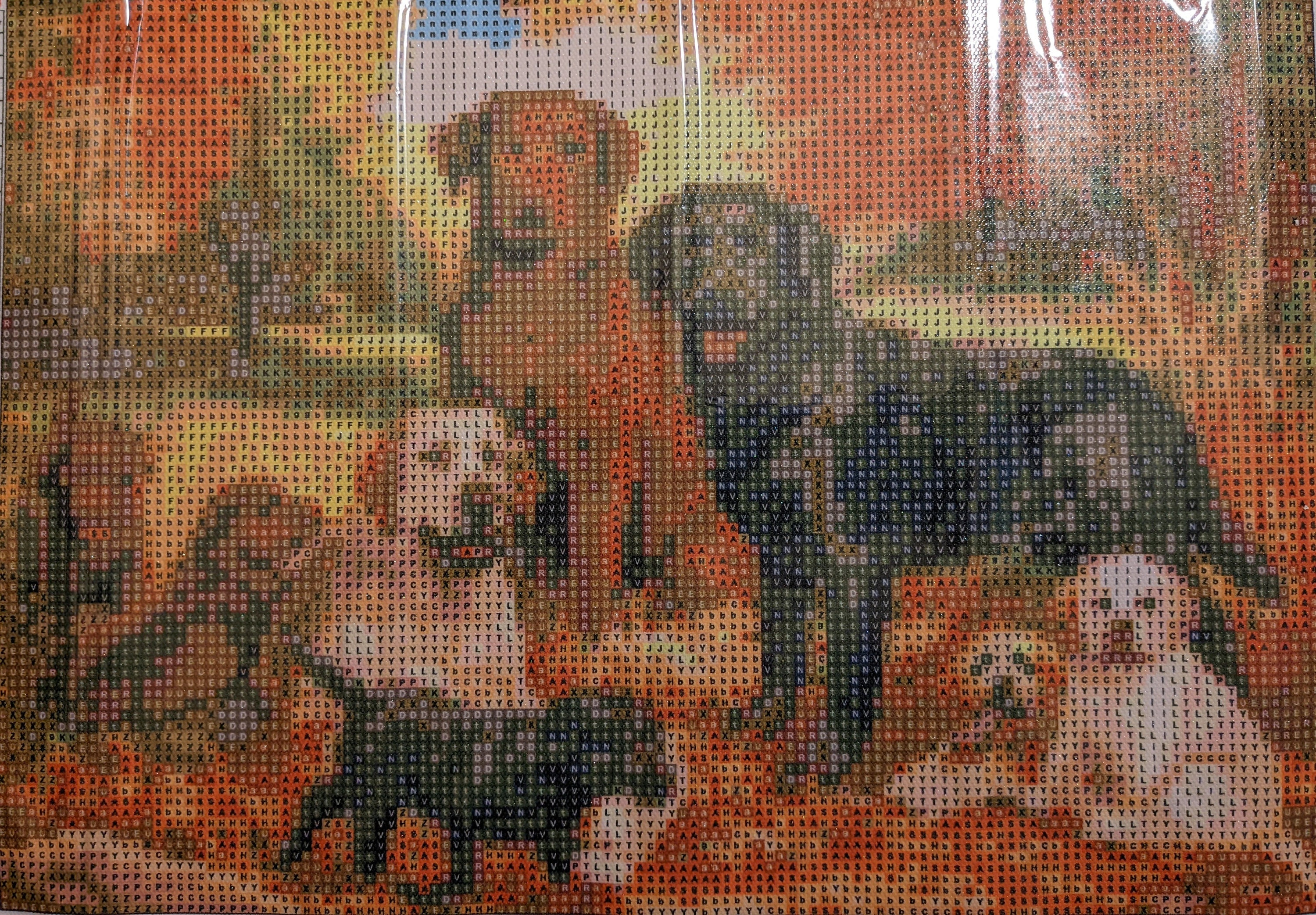 Dog Fall Diamond Painting Kit 30x40cm Full Round Drill Dog Fall Diamond Art  Dog Fall Diamond Dots Dog Fall Diamond Dotz Autumn Landscape 