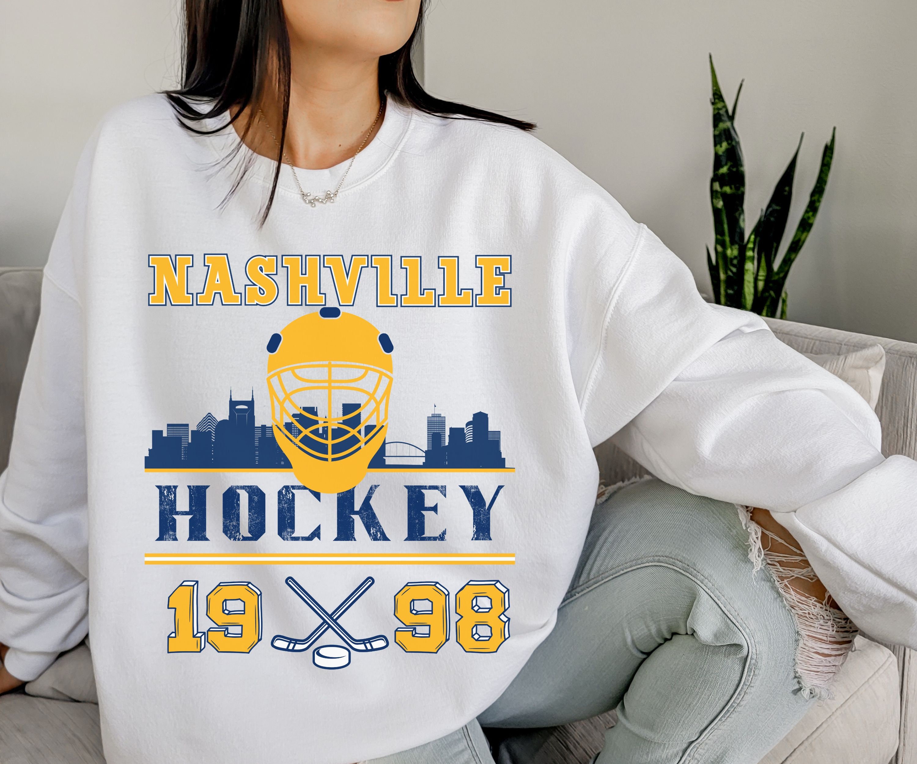Best Gift Nashville Hockey T-Shirt Sweatshirt Hoodie, Nashville Hockey  Hockey Fan Shirt, NHL Shirt, NHL Fan Shirt - Banantees