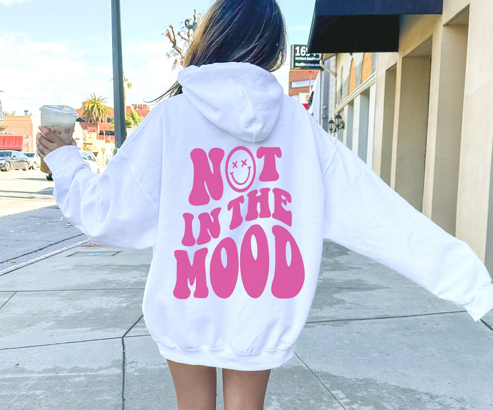 Not in the mood hoodie Clearance