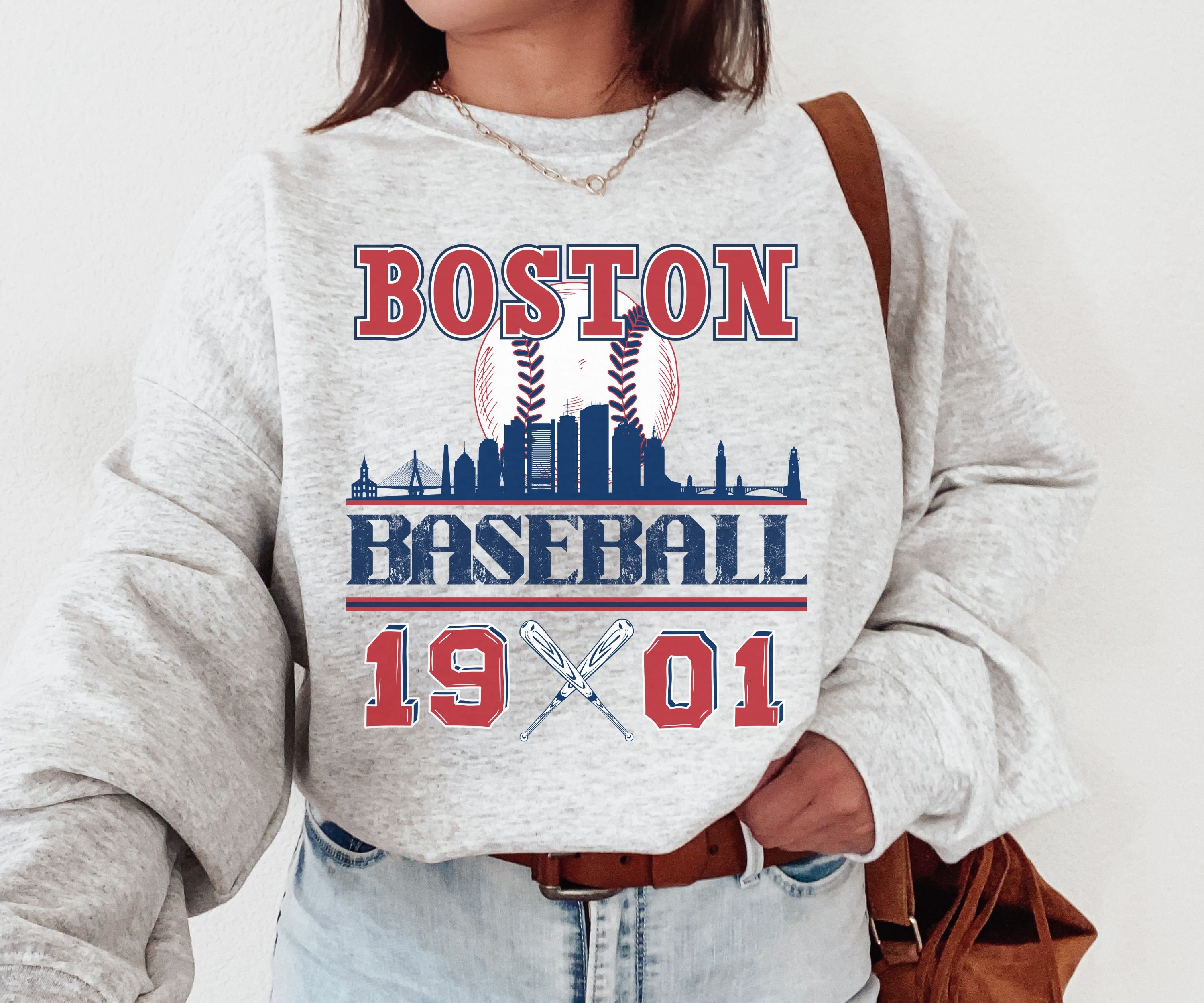 Tops, Boston Red Sox Sweatshirt Sz Medium