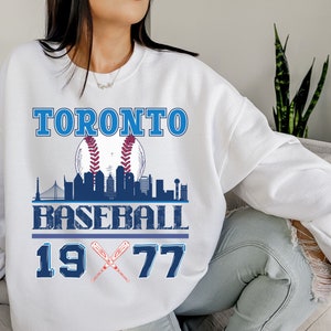 Toronto Blue Jays T-BIRD Retro MLB Crewneck Sweatshirt – SocialCreatures  LTD