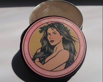 Lucidity Skin Clearing Clay Cleansing balm - EASY WASH OFF+No Residue - Makeup remover - | Vegan, Cruelty-free, Natural, Organic, & Handmade