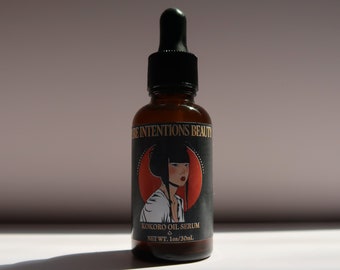 Plumping Oil Serum Peach + Kukui | Hydrating + Non Greasy + Lightweight + Anti-Acne + Anti-Aging | Vegan, Cruelty-free, & Handcrafted
