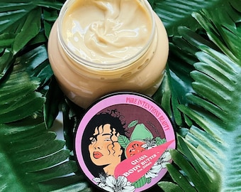 Guava Butter Cream  Hydrating Non-Greasy, No-Melt Body Cream | Shea Butter Kokum Butter Mango Butter | Natural + Vegan Lotion Moisturizer