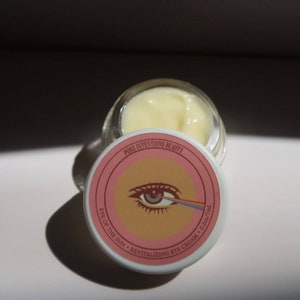 Eye Cream for Dark Circles & Fine Lines - Eye of the Sun - Coffee oil, Avocado oil, Custard Apple oil, Carrot oil, and more!