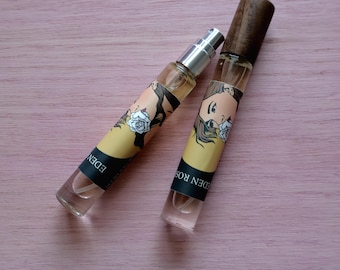 EDEN ROSE Ethereal Candied Bulgarian White Rose + Bourbon Vanilla + Oakmoss | Floral | Natural Perfume Made with Sugarcane Alcohol