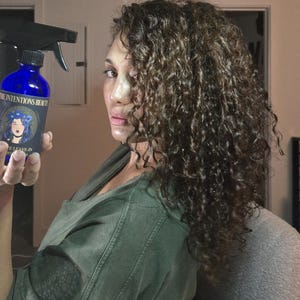 Hair Growth Conditioning Spray Leave-In  | Silk Aminos + Keratin Borage + Horsetail +  | Hair Growth | Anti-frizz | Detangle | Anti-Dandruff