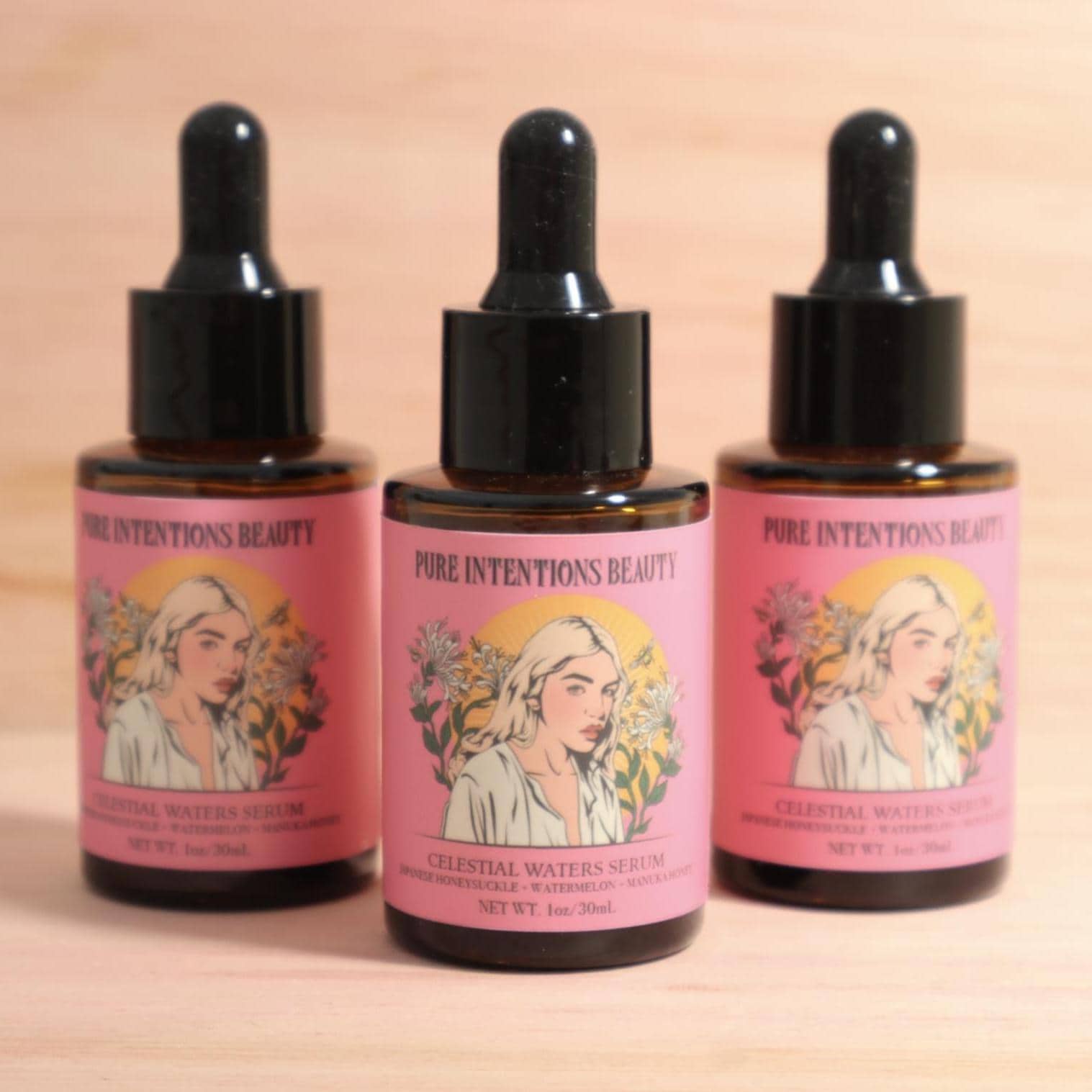 Clear Skin + Plumping Serum | Japanese Honeysuckle, Manuka