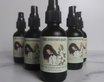 MONOÏ Hair & Tanning Body Oil - Overnight Treatment for Hair Growth + Tanning - Hydrating | Natural, Cruelty-Free, Vegan, Handcrafted