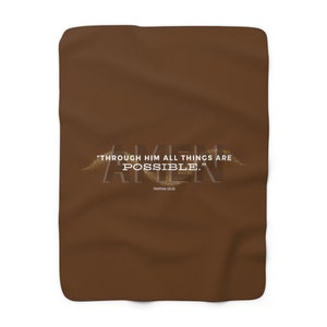 Sherpa Fleece Blanket