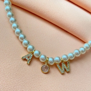 Lana A&W Pearl Necklace, AW Necklace, Lana Pearl Necklace, Lana merch , Lana AW choker, LDR Necklace