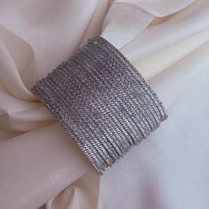 Silver sparkle metal bangles/indian bangles/punjabi bangles set chuddis/metal bangles/metal bangles/kadas/bracelet indian/gold antique gold