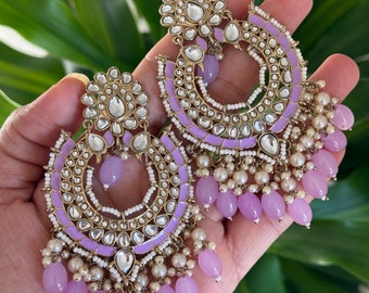 Amazon.com: Vintage Tassel Jhumkas Indian Earrings for Women