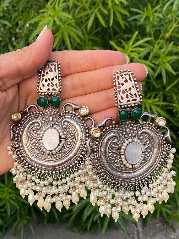 Oxidized Jewelry oxidized Jewellery oxidized Earrings german