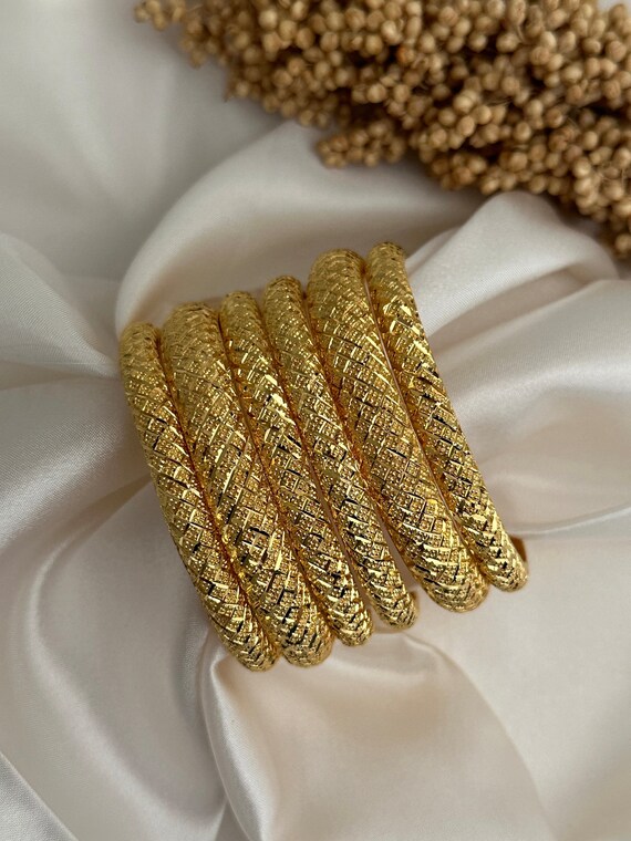 Gold Imitation Bangles indian Bangles punjabi Bangles Set Metal Stone Diamond Chuddis Gold Bangles Indian Bracelets kadas bracelet Punjab Etsy Australia
