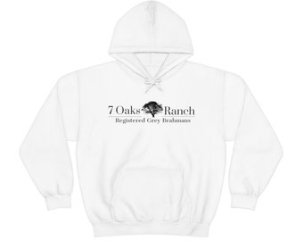 Unisex Heavy Blend Hooded Sweatshirt | 7 Oaks Ranch | Winter Hooded Sweatshirt | Winter Hoody | Men Woman Hoody |