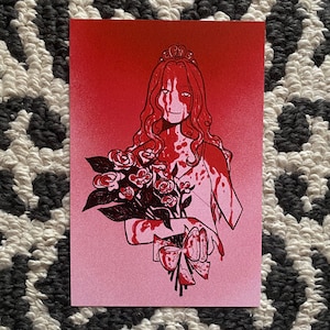 CARRIE - Mini impresión de arte 4 x 6