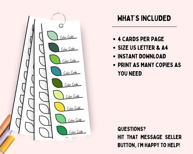 Color Swatch Charts, Color Test Chart, Blank Color Chart, Adult ...