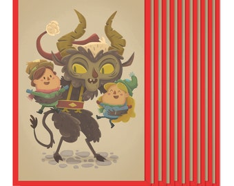 Krampus Holiday Cards [Set of 10]