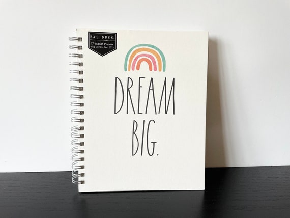 Rae dunn planner rae dunn 2023 monthly planner rae dunn 17 etsy