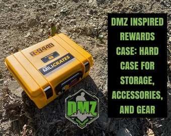 DMZ Inspired Rewards Case: Hard Case for Storage, Accessories, and Gear