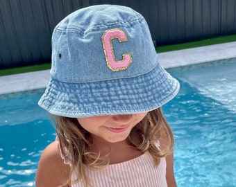 Personalized Bucket Hat for girls, kids, toddlers