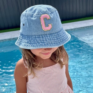 Personalized Bucket Hat for girls, kids, toddlers image 1