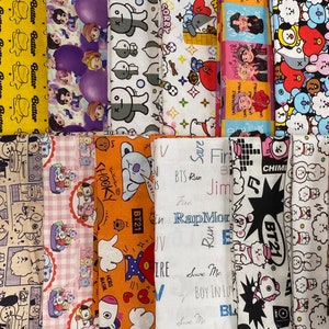 Buy Bt21 Fabric Online In India Etsy India