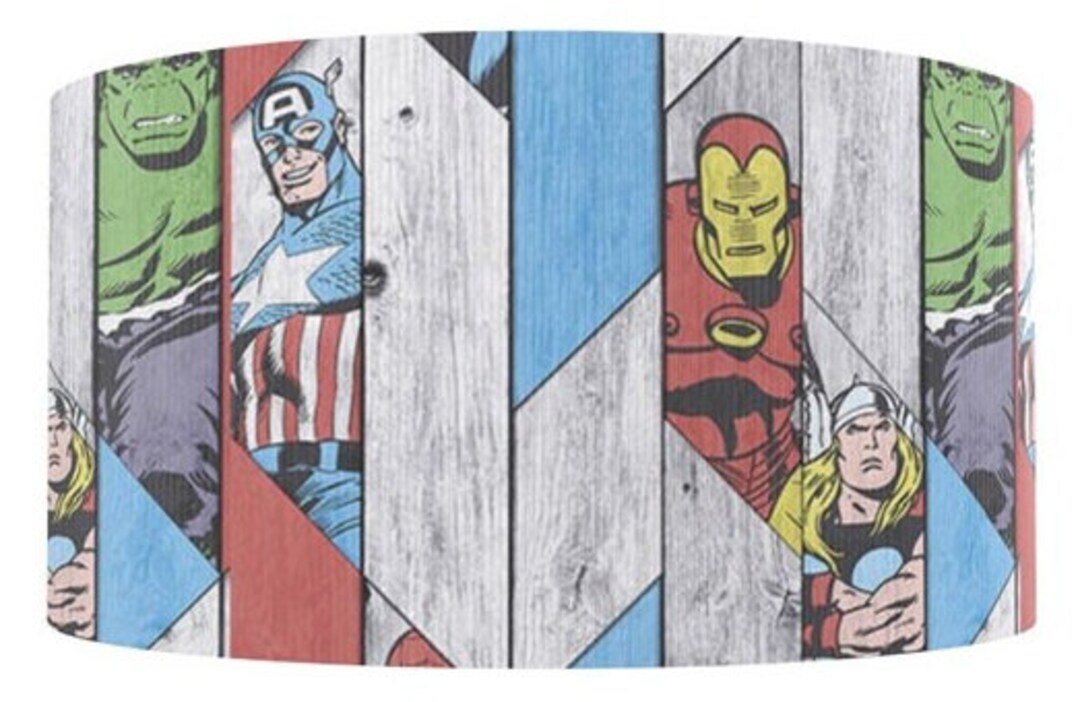 Avengers Ribbon 1 High Quality Grosgrain Ribbon by the Etsy