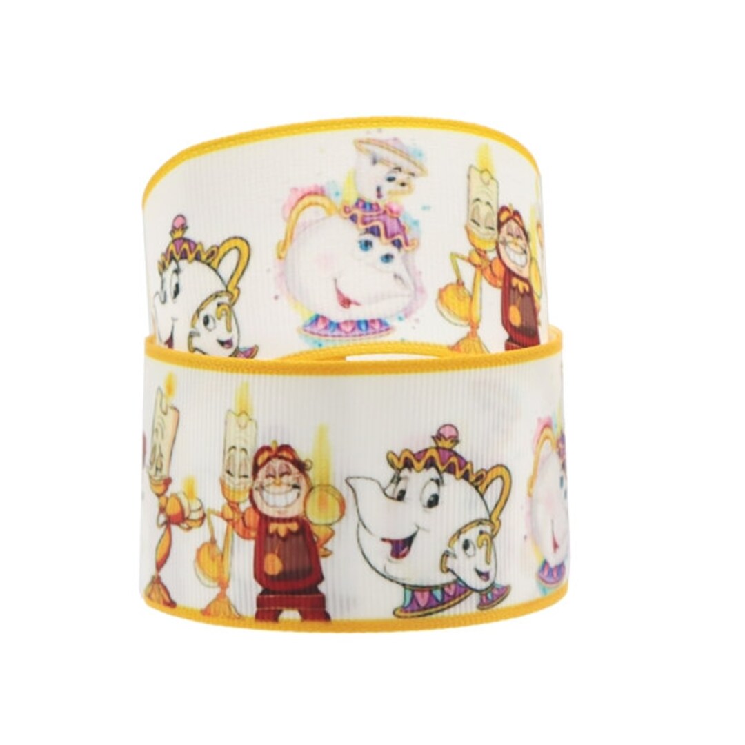 Beast Ribbon Disney Beauty and the Beast Ribbon by the Yard 1.5 High Quality ...