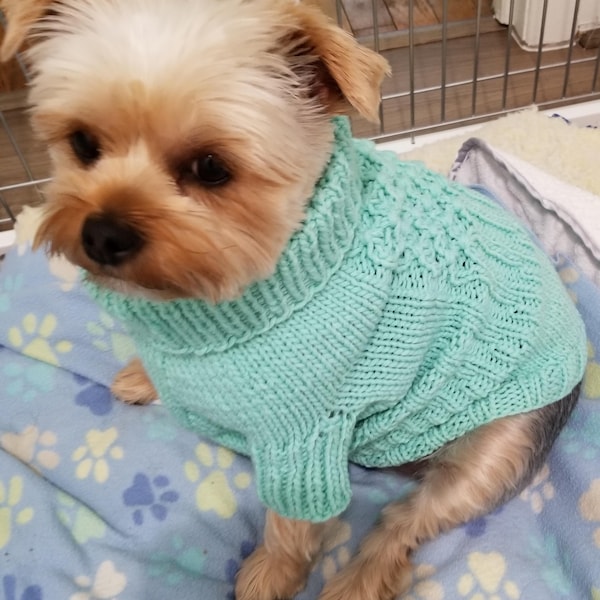 Dog Sweater - Knitting Pattern