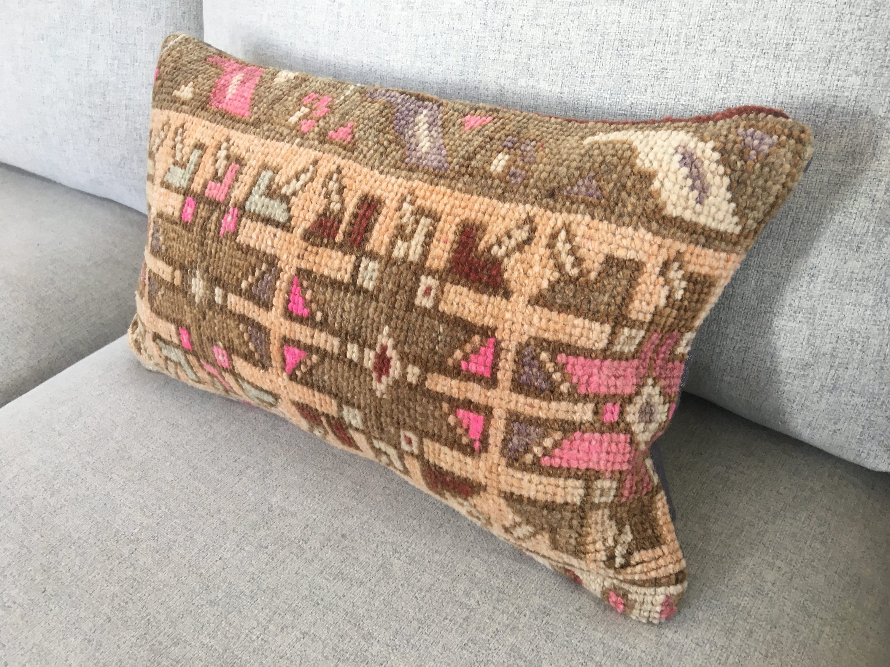 Kerton Stork Aztec Lumbar Pillow Covers 12x20 Inches (2 Pack) - Black Bohemian Decorative Throw Covers For Couch, Bedroom, Living Room - View #5