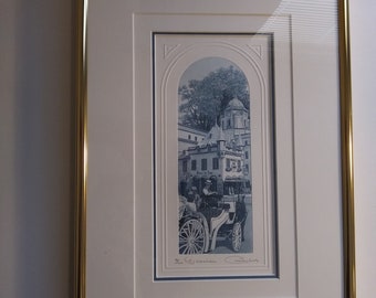 Pascale Gravel d' Autane Miniature Etching (3 0f 1000), signed by Artist